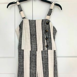 Striped Jumpsuit